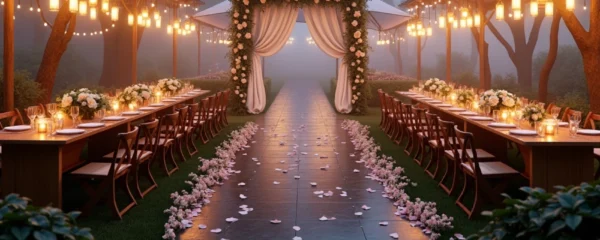 Temas impactantes para tu boda al aire libre