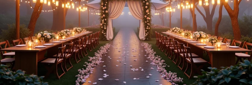 Temas impactantes para tu boda al aire libre