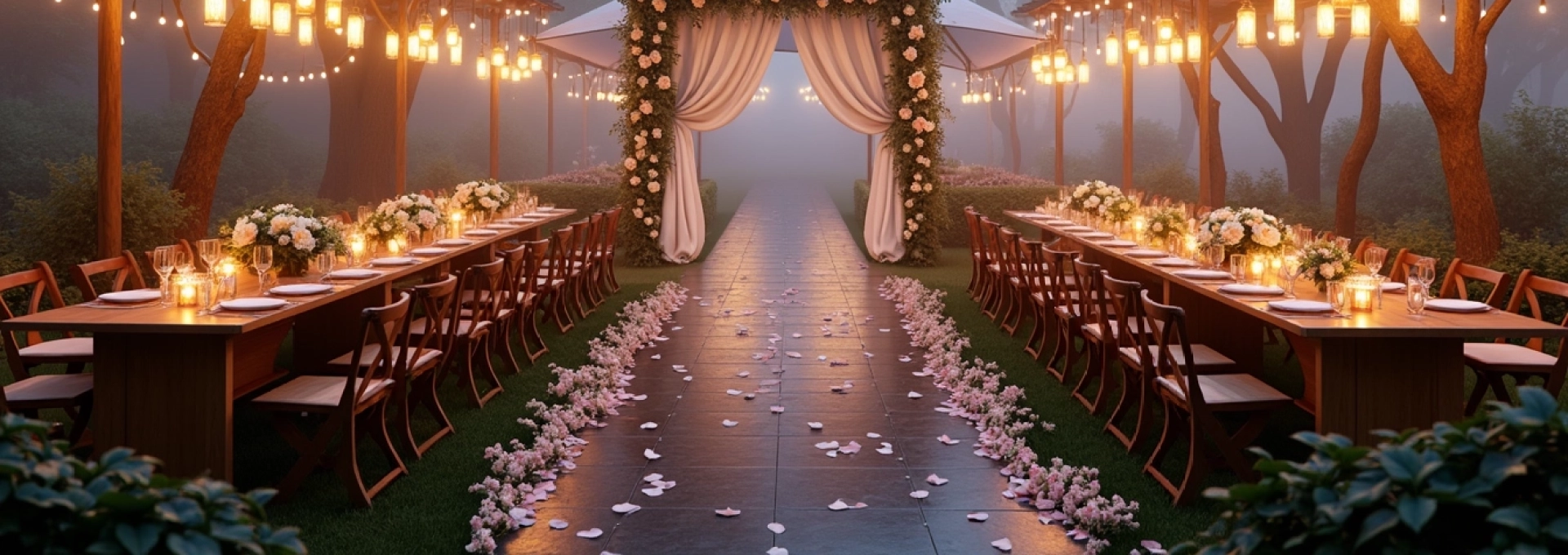 Temas impactantes para tu boda al aire libre